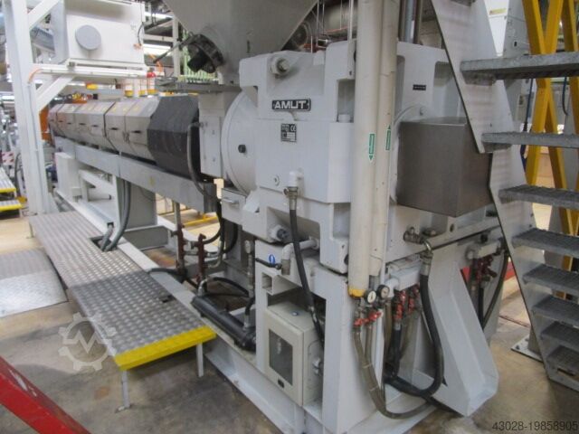 AMUT FLAT FILM EXTRUDER A.M.U. EA-160 FÜR PS/PP