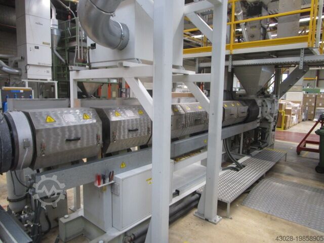 AMUT FLAT FILM EXTRUDER A.M.U. EA-160 FÜR PS/PP