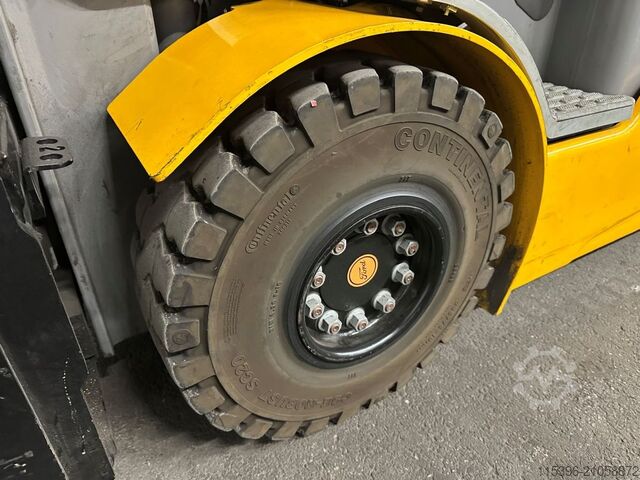 Elektro 4 Rad-Stapler Jungheinrich EFG 425ks - TRIPLEX 4,4 m