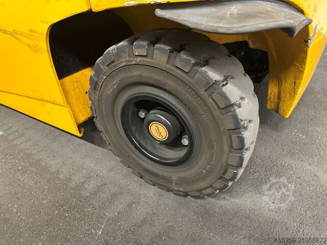 Elektro 4 Rad-Stapler Jungheinrich EFG 425ks - TRIPLEX 4,4 m