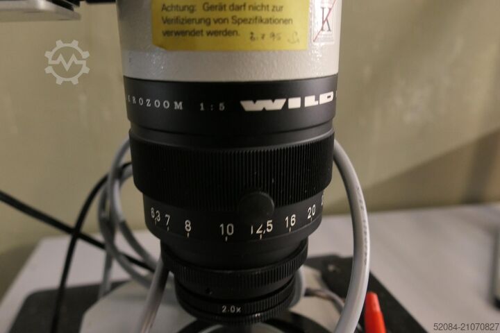 Wild Makroskop Modell: M420 1,25x Wild M420 1,25x