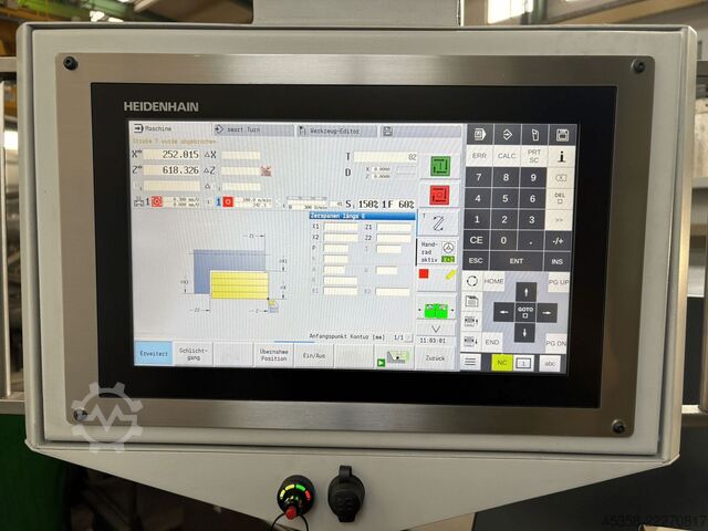 Zyklengesteuerte Drehmaschine Seiger SLZ 620 SK