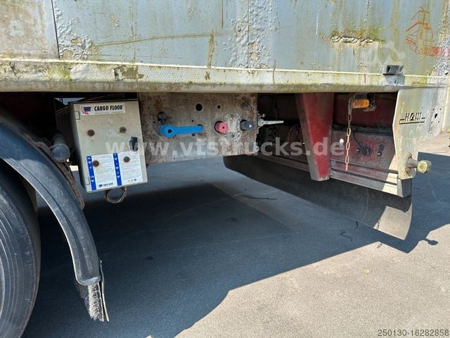Walking floor semitrailer H&W HWDKSS38 Schubboden,Walkingfloor