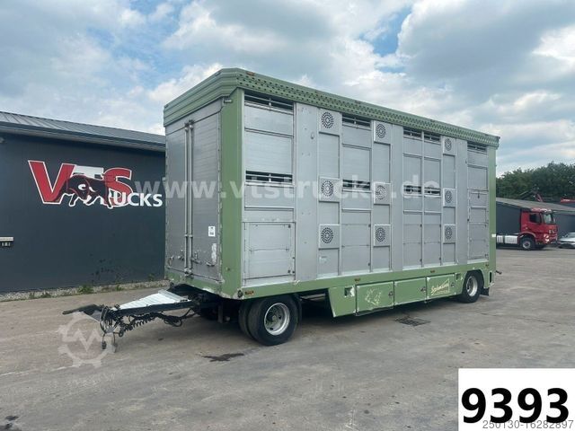 Horse transport trailer Stehmann AZV-18 3.Stock Viehanhänger,Hubdach