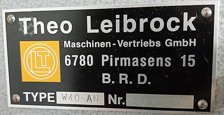 Walkmaschine Theo Leibrock WN40-AN