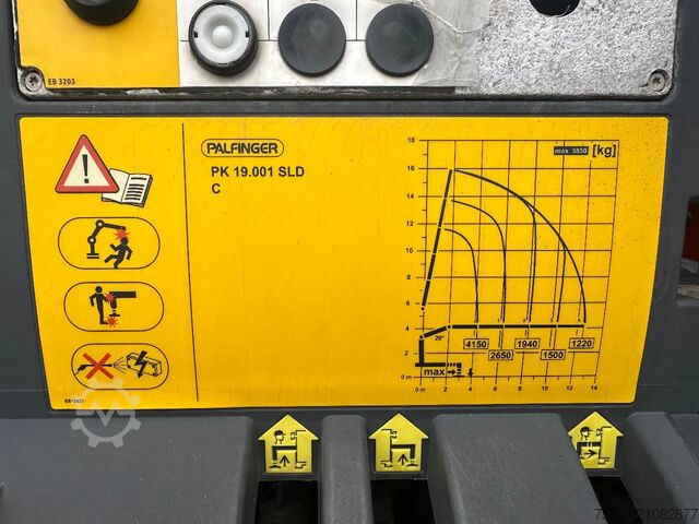 Kranwagen Scania P360 6x2 Kraan Palfinger PK 19001 SLD Euro 6