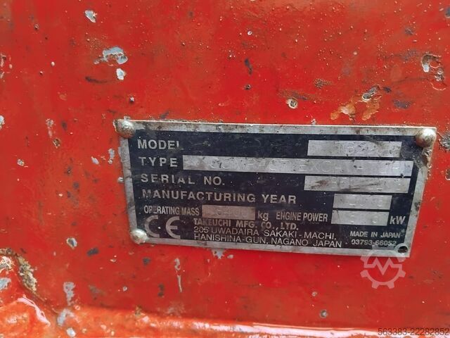 Minibagger Takeuchi TB290