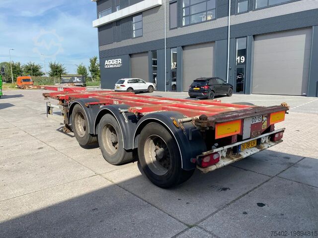 Containertransport D-TEC FT-43-03V / Flexitrailer / 3x Extendable / SAF ...