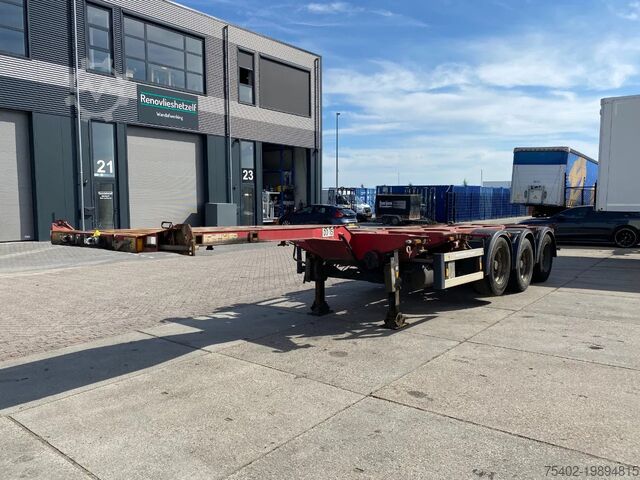 Containertransport D-TEC FT-43-03V / Flexitrailer / 3x Extendable / SAF ...