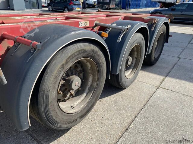 Containertransport D-TEC FT-43-03V / Flexitrailer / 3x Extendable / SAF ...