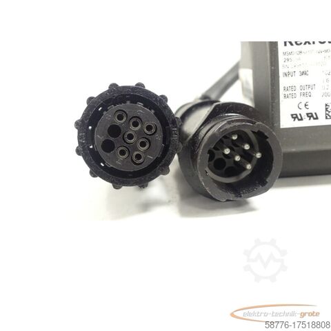 Rexroth motor Rexroth MSM030B-0300-NN-M0-CG1 Servomotor MNR: R911295554 SN:295554-G1070