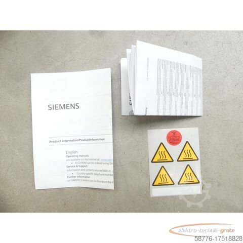 Control unit Siemens 1FK7043-4CK71-1UA0 - Z Synchronmotor SN YFK4645054002003 - ! -