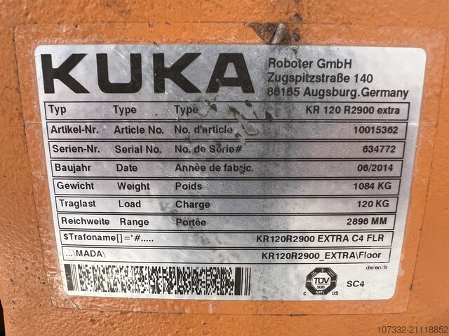 Industrieroboter KUKA KR 120 R2900 extra