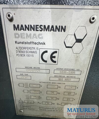 Spritzgießmaschine Mannesmann DEMAG Ergotech 5000-2300