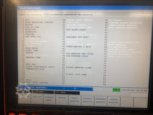 Mazak Variaxis 500, Baujahr 2011 Mazak Variaxis 500