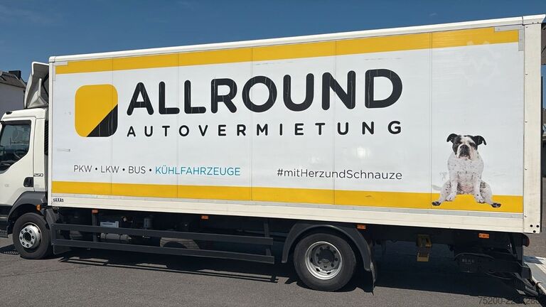 Box truck VOLVO FL250 Koffer / LBW 12to/Kam/TEMP/Klima