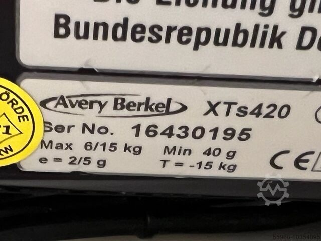 Waagen BERKEL XTs 420 2 Stück Berkel XTs 420