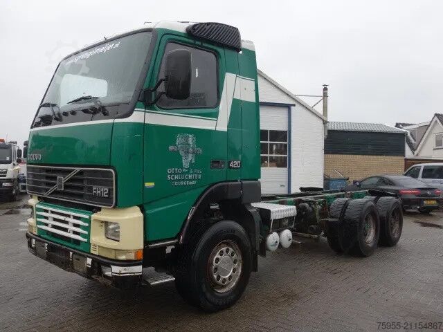 Schwerlast Volvo FH 12 420PK 6X4 MANUAL GEARBOX,STEEL SPRINGS