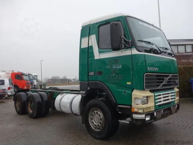 Schwerlast Volvo FH 12 420PK 6X4 MANUAL GEARBOX,STEEL SPRINGS