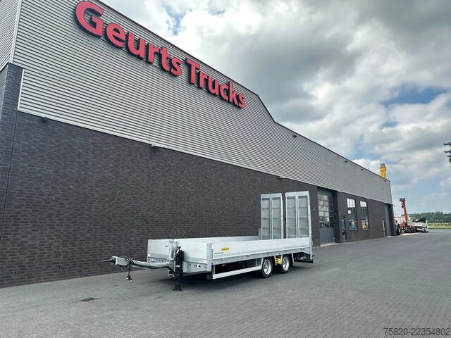 Low loader Humbaur TBA 2 ASSER DIEPLAPER AANHANGER