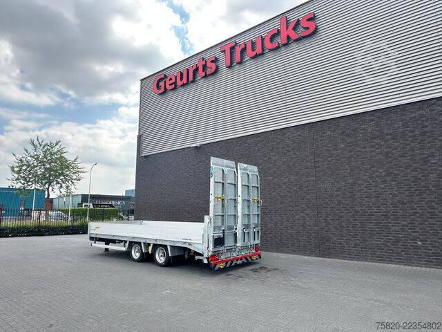 Low loader Humbaur TBA 2 ASSER DIEPLAPER AANHANGER