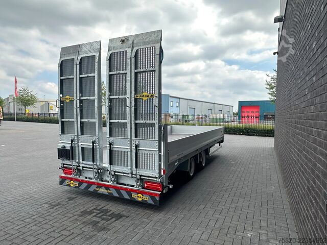 Low loader Humbaur TBA 2 ASSER DIEPLAPER AANHANGER