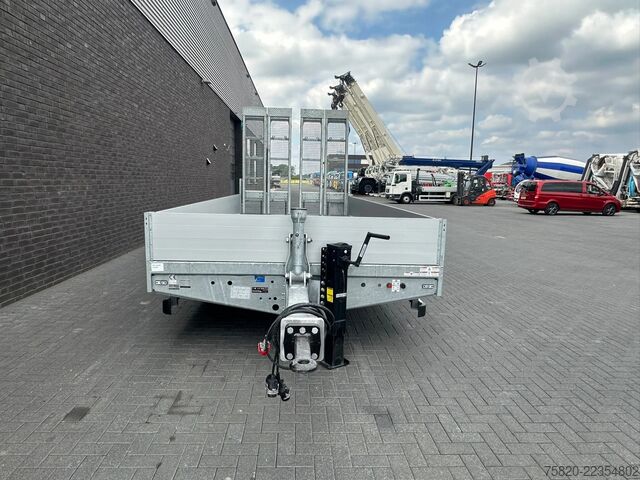 Low loader Humbaur TBA 2 ASSER DIEPLAPER AANHANGER