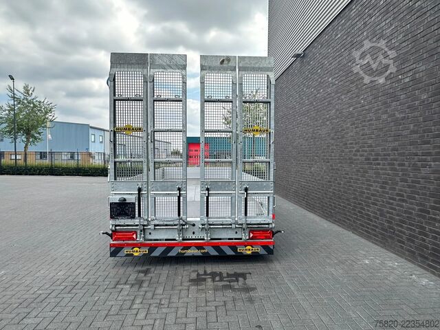 Low loader Humbaur TBA 2 ASSER DIEPLAPER AANHANGER