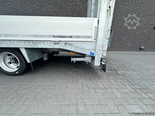 Low loader Humbaur TBA 2 ASSER DIEPLAPER AANHANGER