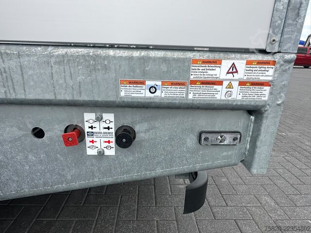 Low loader Humbaur TBA 2 ASSER DIEPLAPER AANHANGER