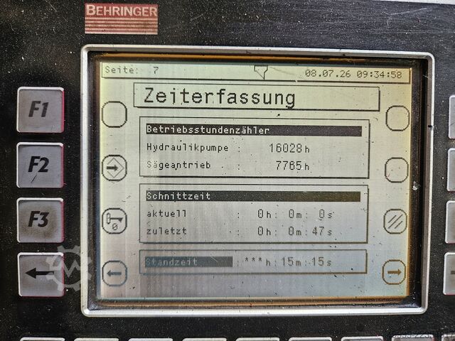 Band saw BEHRINGER HBP 263 AG