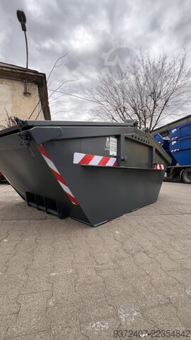 Skip container, skip bin, DIN 30720-1 CTG GmbH 5,5 - 12 cbm mit stahldeckel