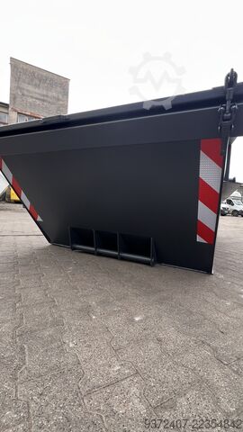 Skip container, skip bin, DIN 30720-1 CTG GmbH 5,5 - 12 cbm mit stahldeckel