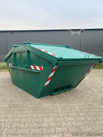 Skip container, skip bin, DIN 30720-1 CTG GmbH 5,5 - 12 cbm mit stahldeckel