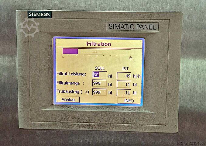 Cross-Flow Membrane Filtration System Sartorius SF 6 Compact