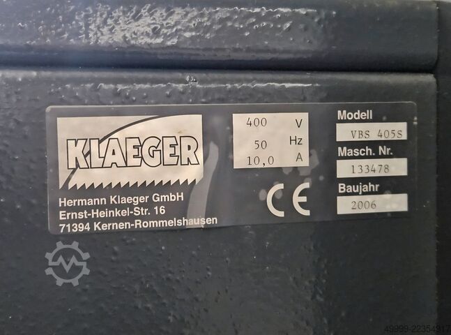 Band saw Klaeger VBS 405 S