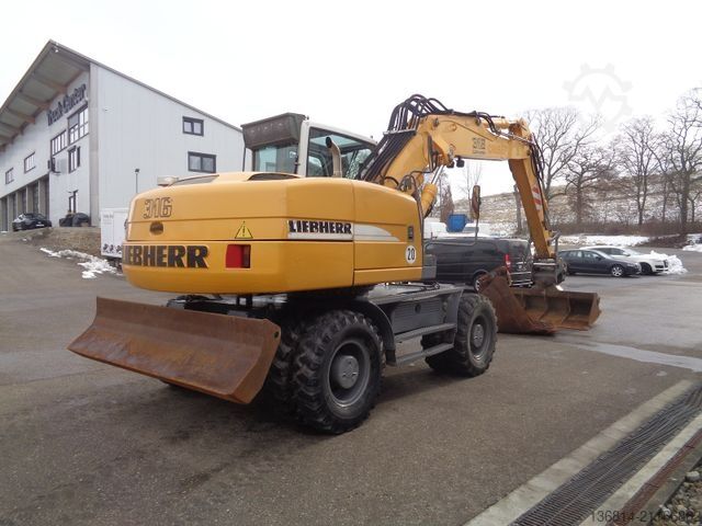 Mobilbagger LIEBHERR A 316 Litronic SW48 TL + hydr. GL