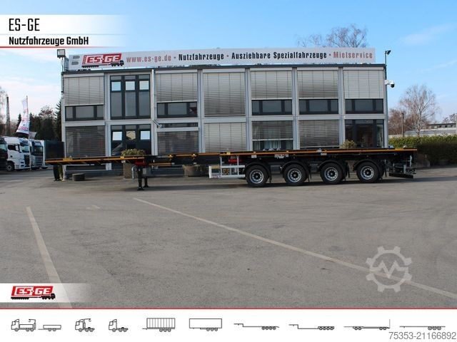 Auflieger mit Arbeitsbühne FAYMONVILLE Telemax Sattelauflieger - 3fach teleskopierbar