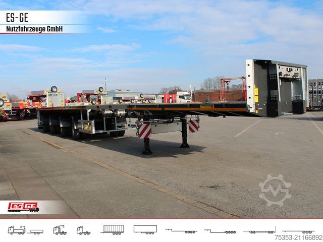 Auflieger mit Arbeitsbühne FAYMONVILLE Telemax Sattelauflieger - 3fach teleskopierbar