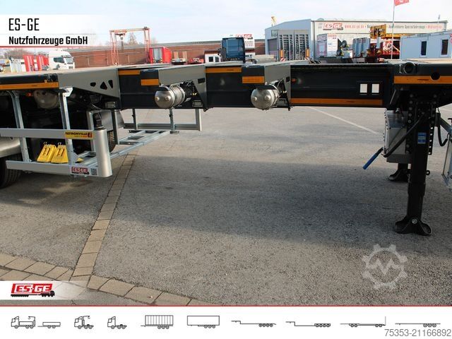 Auflieger mit Arbeitsbühne FAYMONVILLE Telemax Sattelauflieger - 3fach teleskopierbar