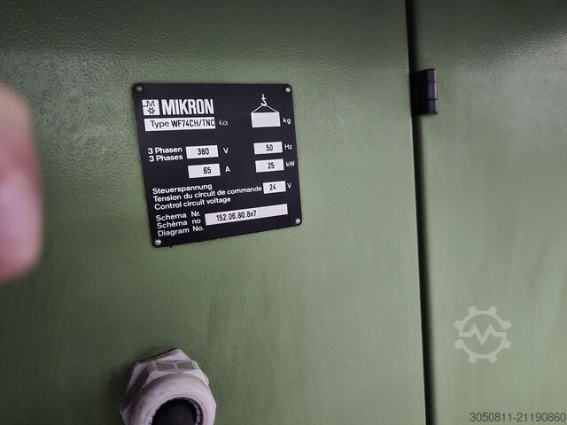 Fräsmaschine Mikron WF 74 C TNC
