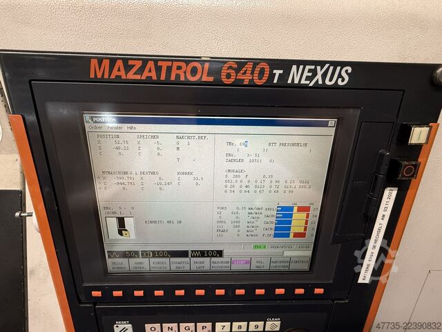 CNC-Dreh- und Fräszentrum MAZAK QTN 200M 10COL