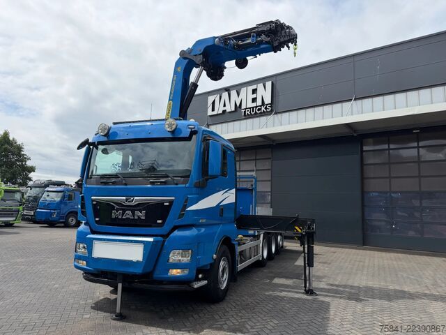 Crane truck MAN TGX 35.540 8x4 -4 BL Palfinger PK 42002-SH G