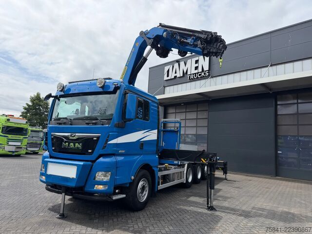 Crane truck MAN TGX 35.540 8x4 -4 BL Palfinger PK 42002-SH G