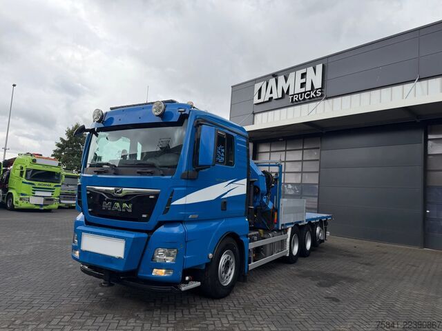 Crane truck MAN TGX 35.540 8x4 -4 BL Palfinger PK 42002-SH G