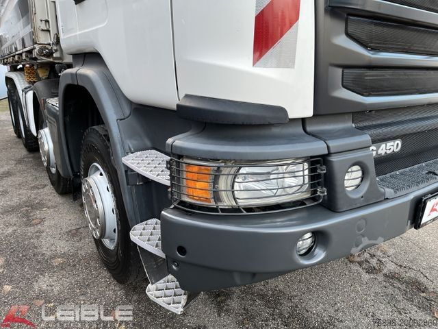 Three-sided tipper truck SCANIA G 450 8x4 MHZ*Meiller Bordmatik*Retarder*