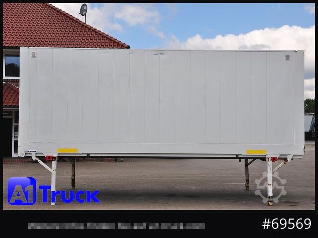 Wechselbrücke mit Kofferaufbau KRONE Wechselbrücke BDF 7,45 Koffer,  Textil 2750mm innen, 20 x vorhanden