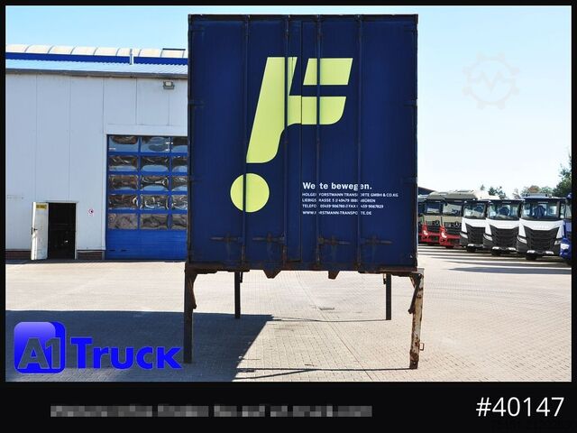 Wechselbrücke mit Kofferaufbau KRONE BDF 7,82 Container, 2700mm Innenhöhe, Portaltür