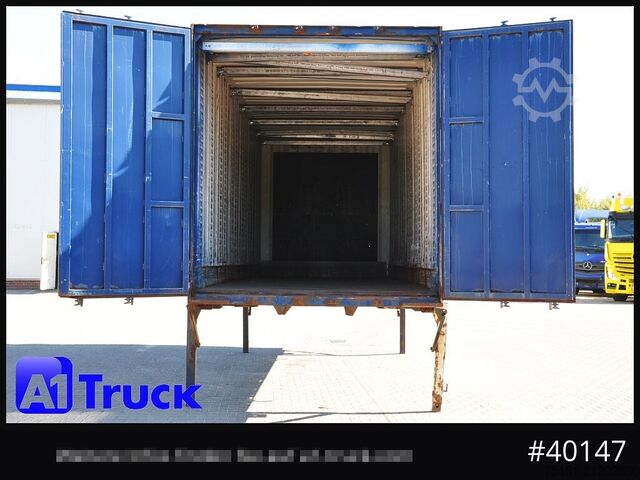 Wechselbrücke mit Kofferaufbau KRONE BDF 7,82 Container, 2700mm Innenhöhe, Portaltür