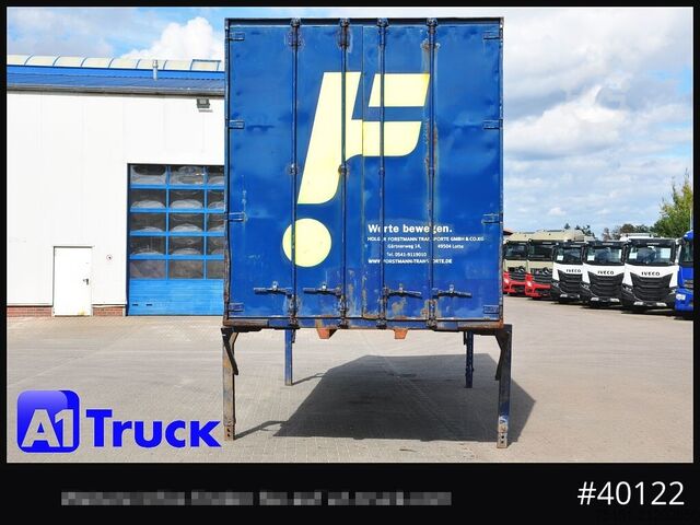 Wechselbrücke mit Kofferaufbau KRONE BDF 7,82 Container, 2700mm Innenhöhe, Portaltür